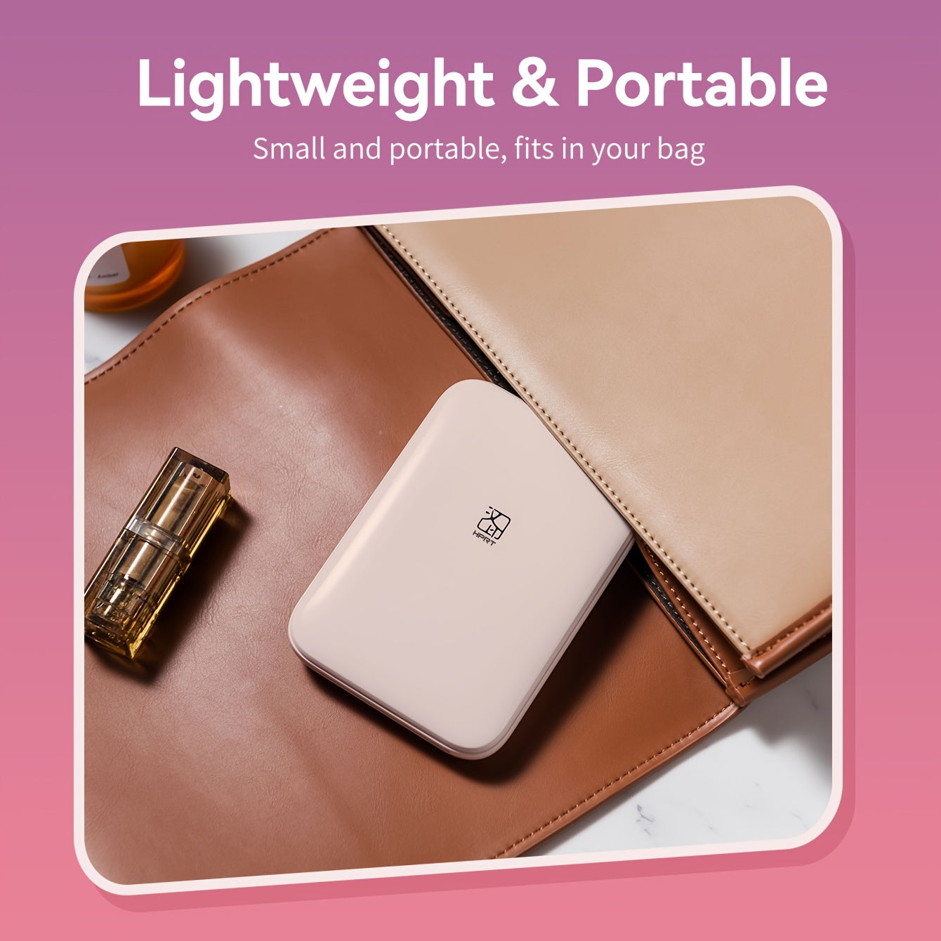 HPRT Mini Portable Photo Printer - PINK
