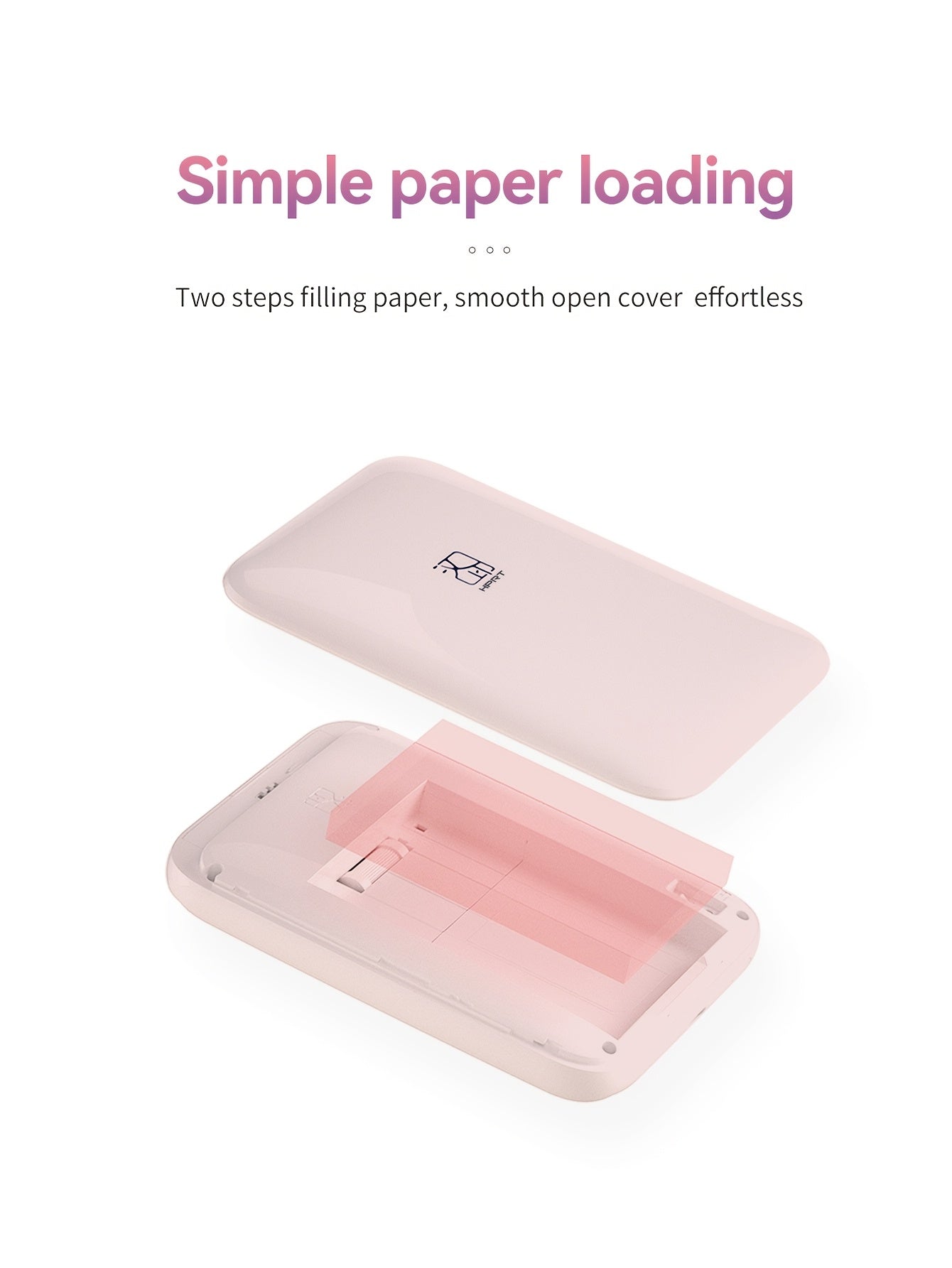 HPRT Mini Portable Photo Printer - PINK